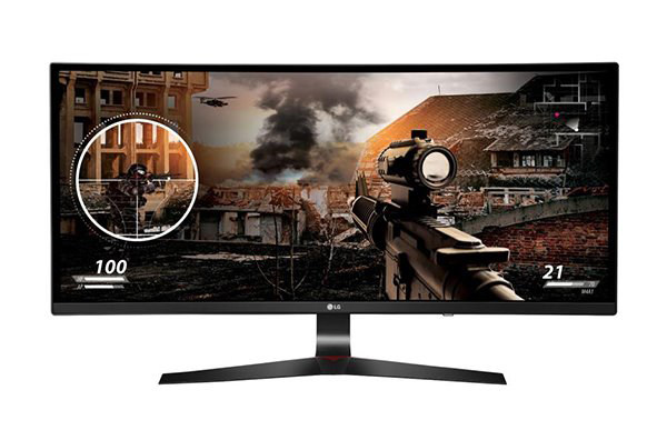 lg于近日推出了一款34寸曲面显示器,其刷新率达到144hz