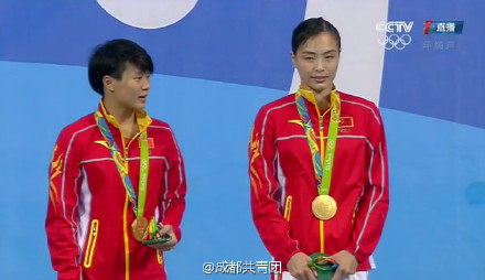 直击里约奥运：中国奖牌榜居首 连获三金中国牛气！