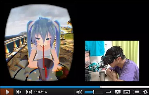 戴着VR头盔看初音未来的演唱会是怎样的体验，这个软件告诉你