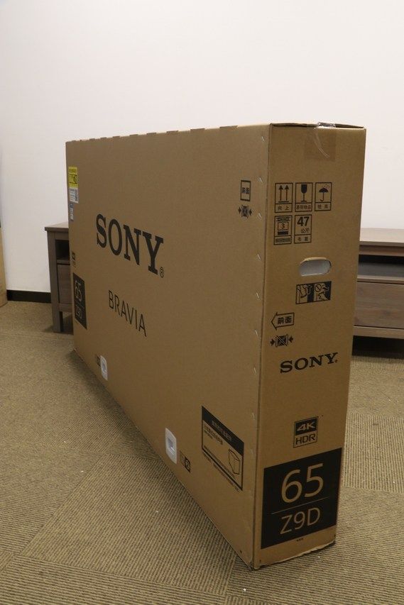 简约奢华！Sony索尼Z9D顶级4K HDR电视开箱实拍