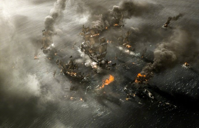 《加勒比海盗5》上映 多张剧情海报曝光