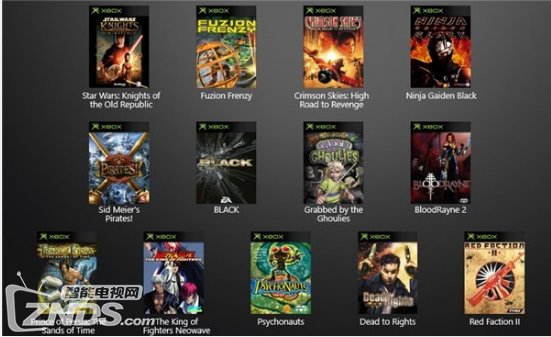 Xbox One正式兼容初代Xbox游戏 支持13款热门游戏