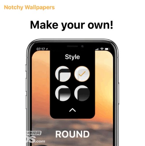 Notchy Wallpapers上架APP Store:可以隐藏iPhone X刘海 Notchy Wallpapers上架APP Store:可以隐藏iPhone X刘海