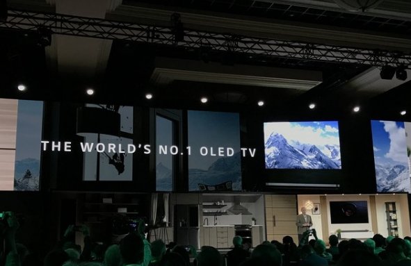 LG发布OLED电视 燃爆2018CES现场