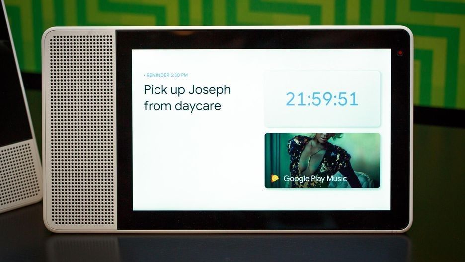 谷歌和联想多家科技巨头推出四款触屏智能音箱 