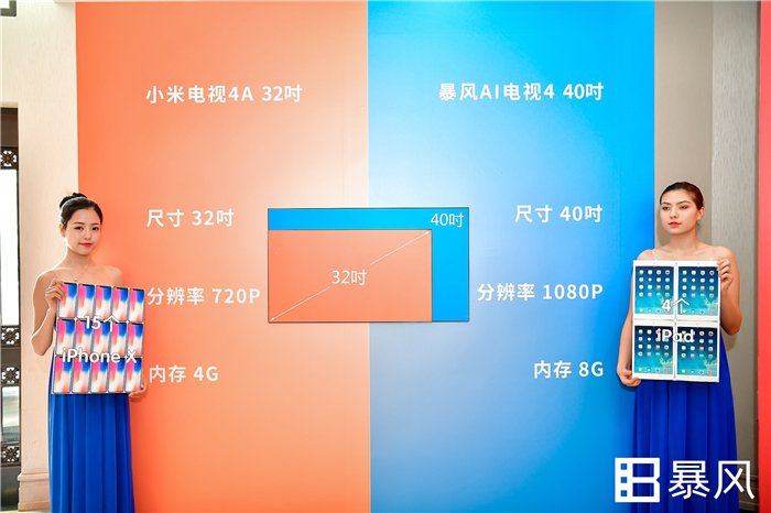暴风TV发布999元40吋互联网电视 定义千元电视真旗舰