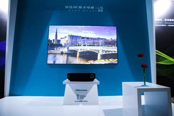 海信激光电视发力明显,连续两月突破行业标杆线