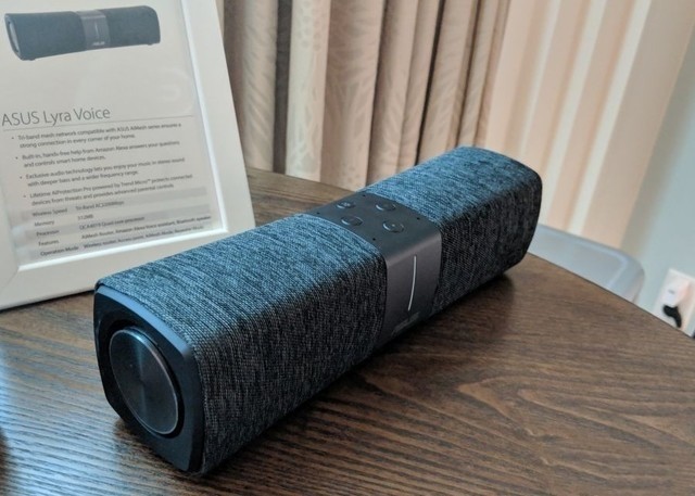 华硕正式推出一款智能音箱路由器 搭载语音助手Alexa 华硕正式推出一款智能音箱路由器 搭载语音助手Alexa