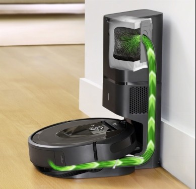iRobot推出可自动倒垃圾的扫地机器人Roomba i7+