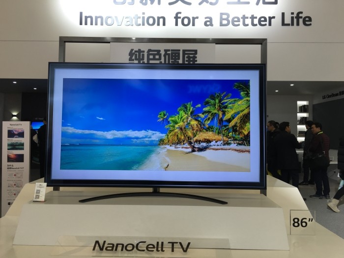 AWE 2019现场直击：86吋LG NanoCell TV重磅亮相
