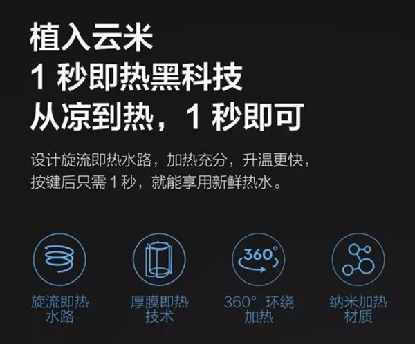 云米净水器一秒即热!云米X1正式发布 首发价999元 云米净水器一秒即热!云米X1正式发布 首发价999元