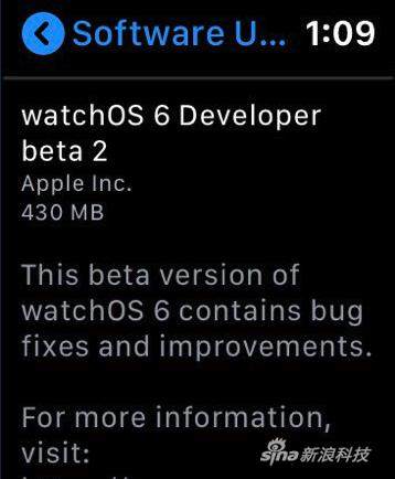苹果Apple Watch智能手表已实现OTA无线升级