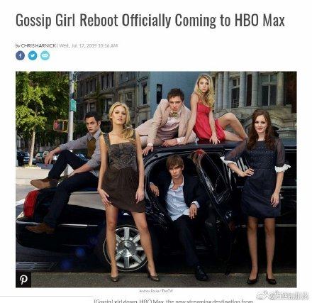 绯闻女孩重启HBO已预订新季共10集 新绯闻女孩什么时候播出？