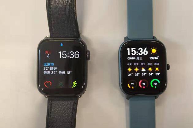Amazfit GTS和Apple Watch有什么区别？哪个值得买？