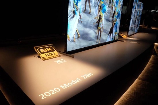 索尼CES 2020发布Z8H和A8H电视新品