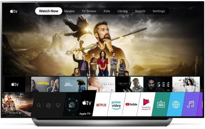 部分2018年款LG电视引入Apple TV应用程序