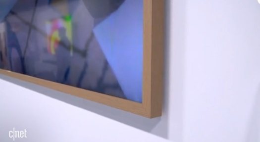 三星发布2021款The Frame画框电视：厚度仅为24.9毫米