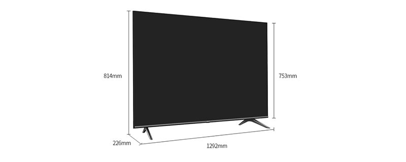 58寸的电视长和宽分别是多少
