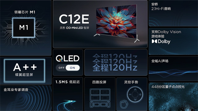 TCL X11、TCL C12E、TCL 98英寸X9C Pro新品电视发布
