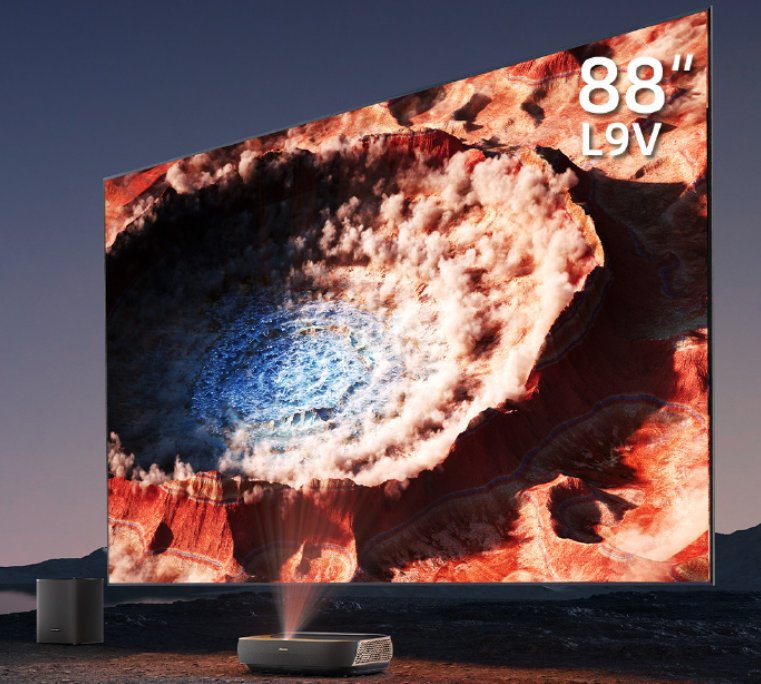 新品海信激光电视88L9V发布 售价26999元