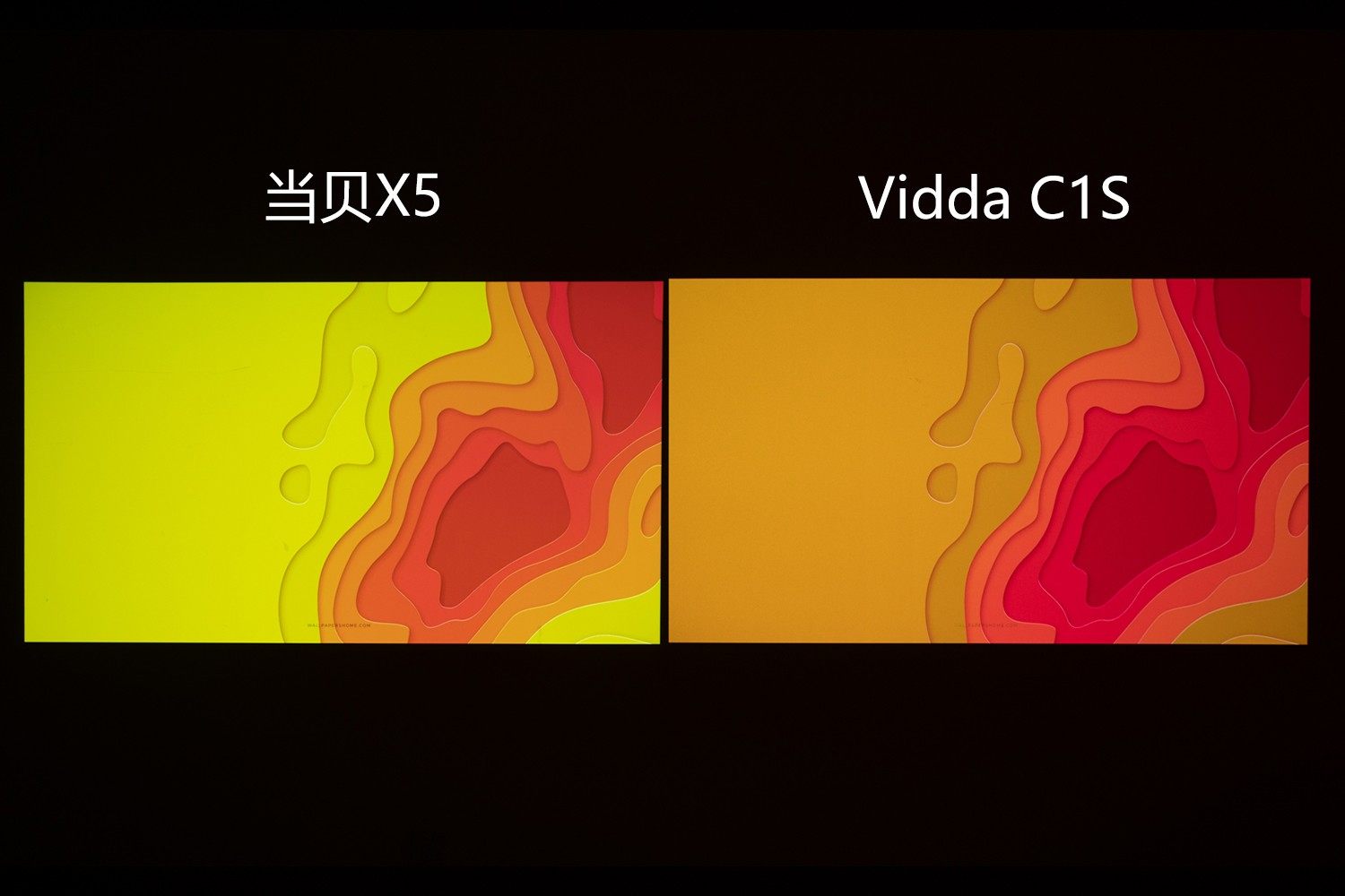 当贝X5对比海信Vidda C1S评测，激光投影哪家好