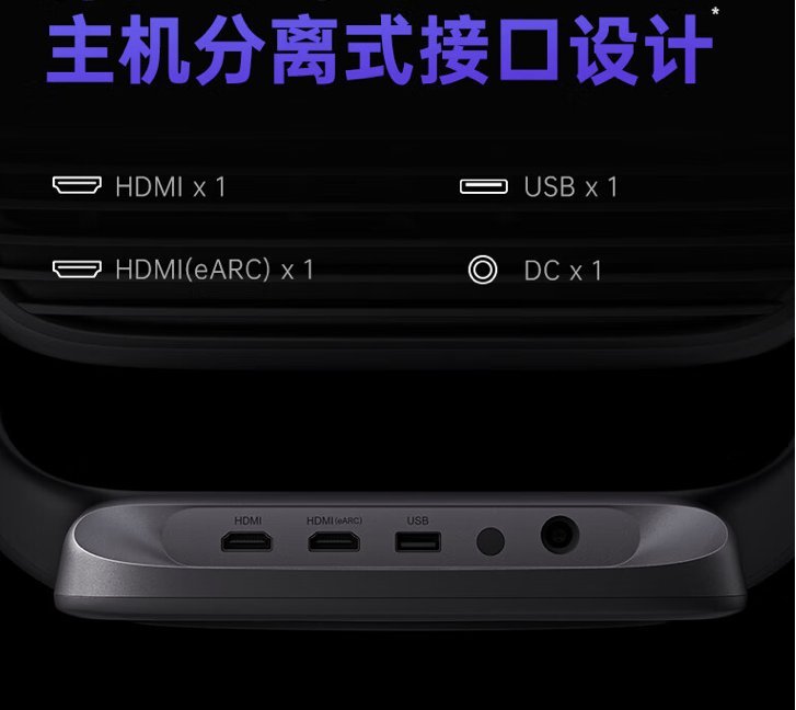 坚果N3 Pro 接口也展示