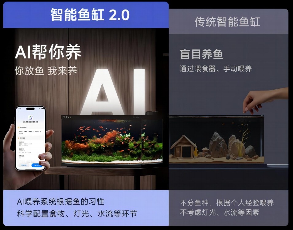 当贝智能鱼缸好用吗?当贝智能鱼缸1 Ultra与传统鱼缸的差异