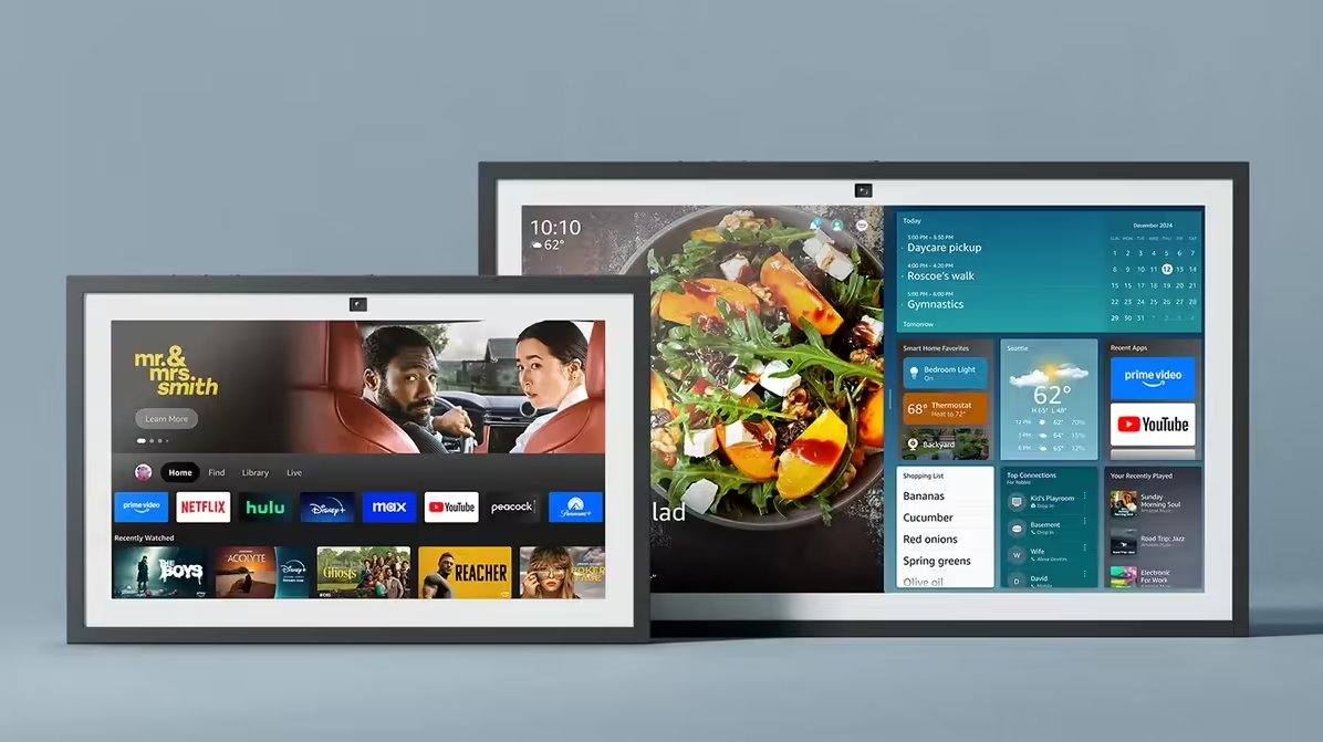 亚马逊发布其史上最大智能屏 Echo Show 21：厨房里也能视频通话