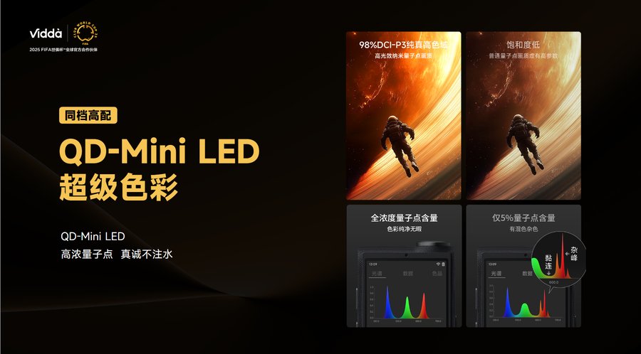 Vidda發現X26款QD-Mini LED AI電視發布，售價3999元起