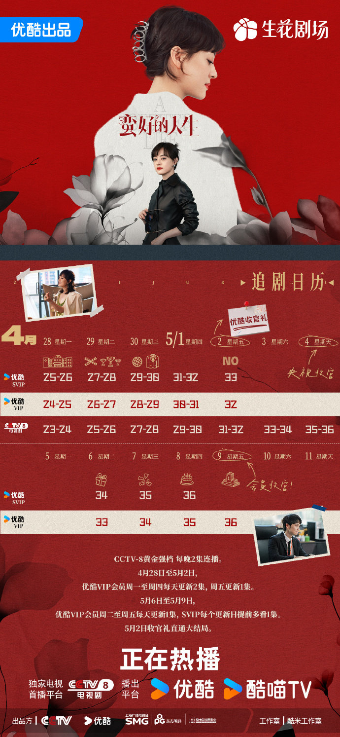 孙俪董子健《蛮好的人生》追剧日历 孙俪董子健《蛮好的人生》追剧日历