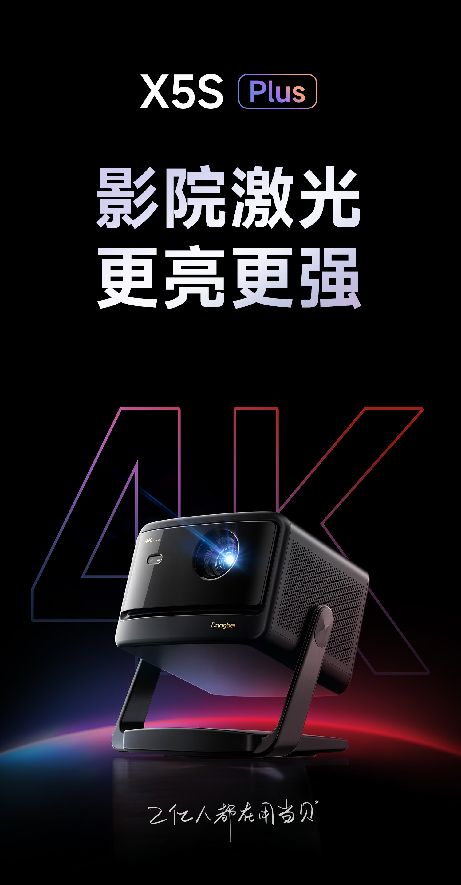 当贝投影三款新品正式上线:当贝D6X Plus、X5S Plus和X5S Max 当贝投影三款新品正式上线:当贝D6X Plus、X5S Plus和X5S Max