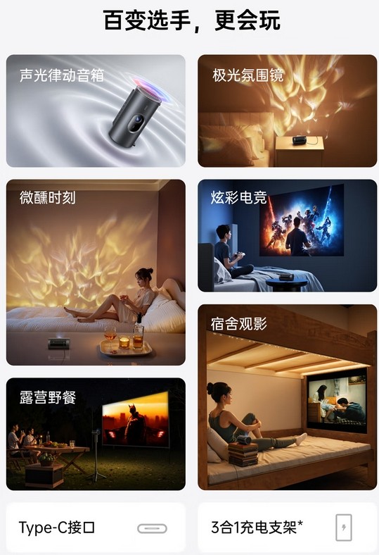 坚果P5X便携式投影仪发布:1080P 300CVIA 流明,售价1646元 坚果P5X便携式投影仪发布:1080P 300CVIA 流明,售价1646元