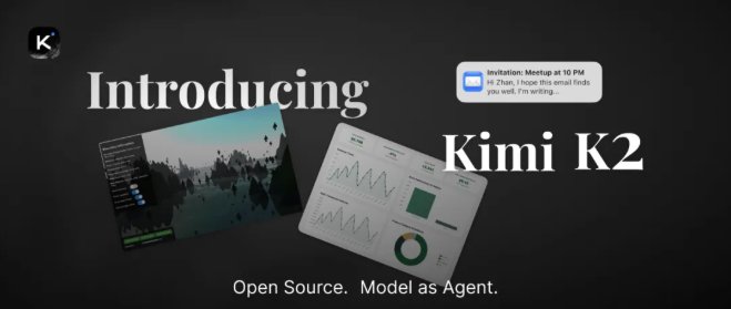 Kimi正式发布K2模型 Kimi正式发布K2模型