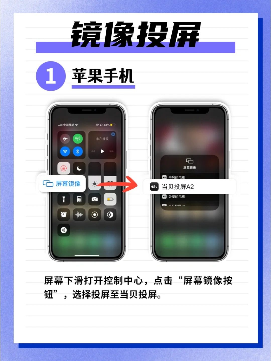 手机投屏电视怎么操作?各大品牌手机投屏到电视方法汇总