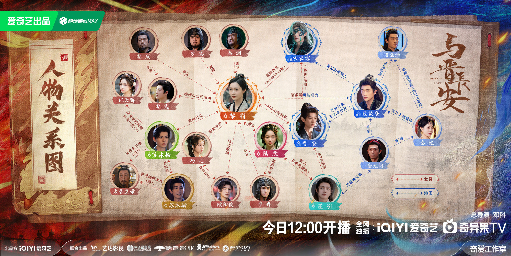 电视剧与晋长安播出时间+追剧日历+人物关系图+剧情介绍 电视剧与晋长安播出时间+追剧日历+人物关系图+剧情介绍