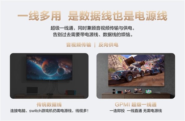 长虹、海思联合发布长虹星闪电视2.0：一根线搞定供电+4K传输