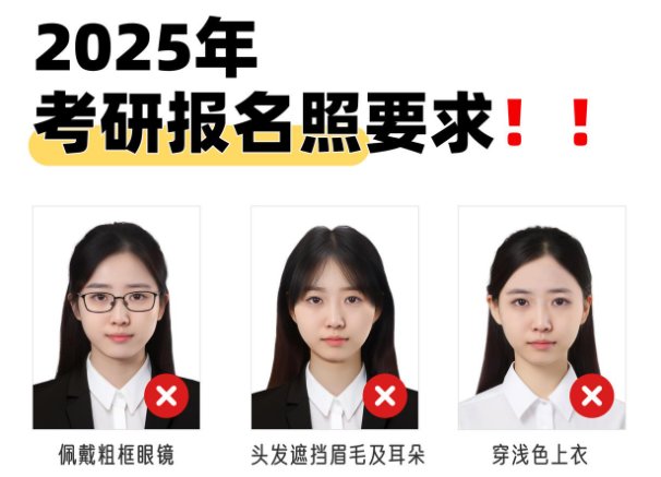 2025考研证件照