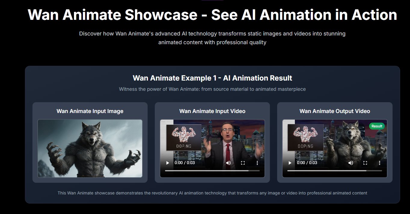 Wan2.2 Animate Wan2.2 Animate
