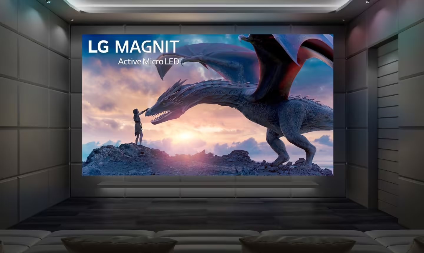 LG发布MAGNIT Active Micro LED家庭影院电视,136英寸4K分辨率 LG发布MAGNIT Active Micro LED家庭影院电视,136英寸4K分辨率