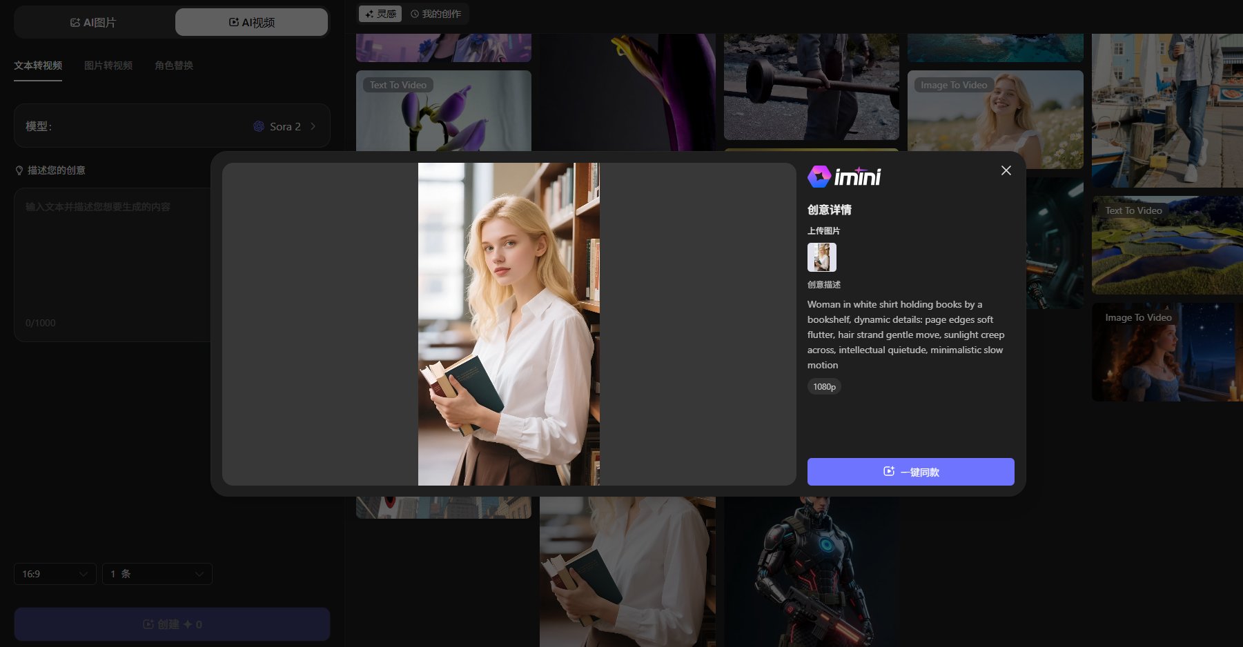 iMini AI视频模板 iMini AI视频模板