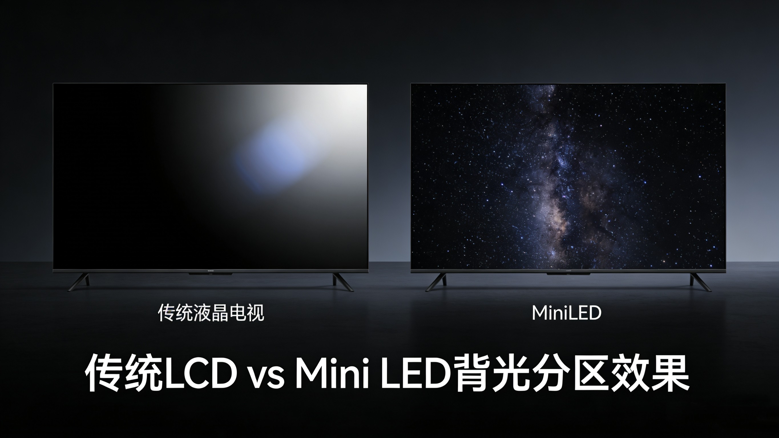 电视背光分区越多越好?别被参数忽悠!揭秘Mini LED画质的“遮羞布”