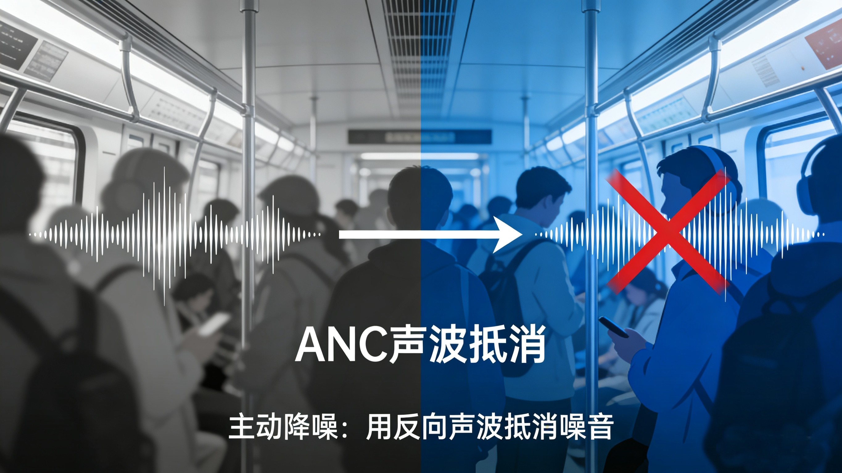 耳机主动降噪(ANC)到底是个啥?有必要买吗?(附与被动降噪深度对比)