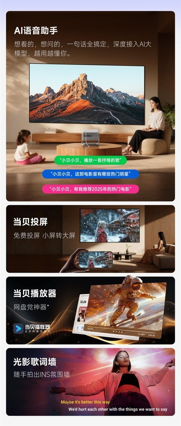 2026入门级投影仪推荐哪款 这款当贝D7X Pro投影仪 你可能躲不过