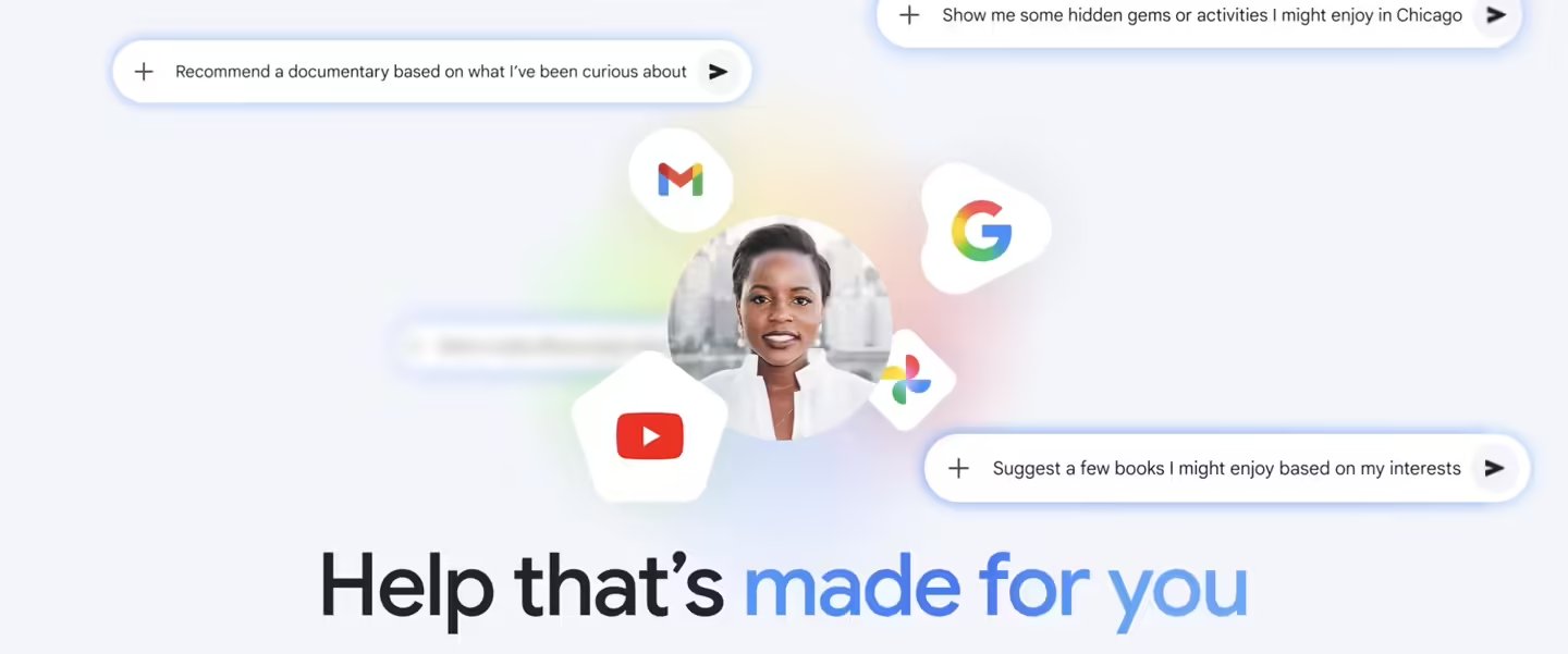 谷歌“个人智能”功能开启个人账户测试，跨应用理解数据成新亮点