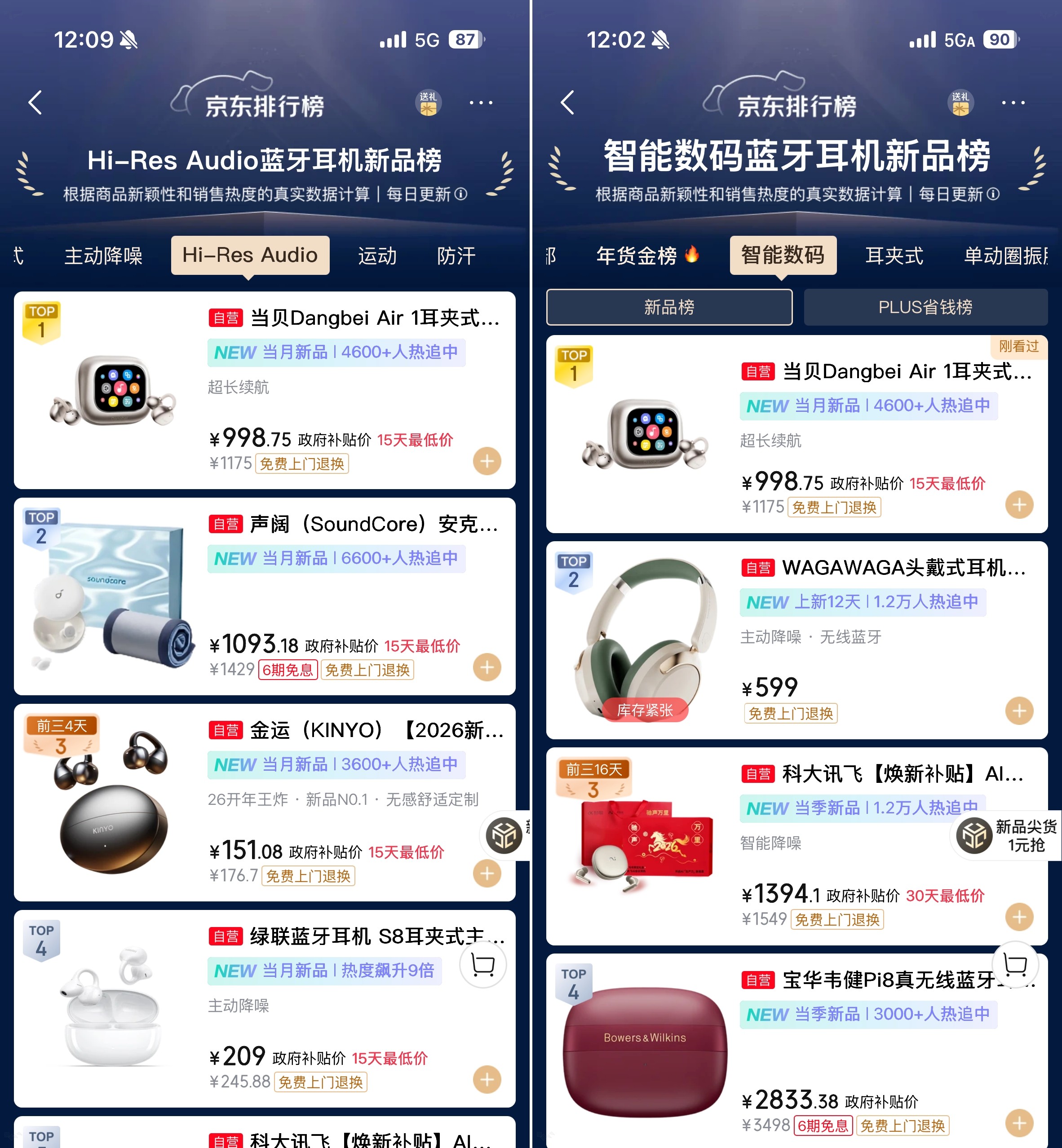 出道即巅峰!当贝耳机Air 1首日登顶京东双榜，AI耳机赛道杀出&ldquo;黑马&rdquo;
