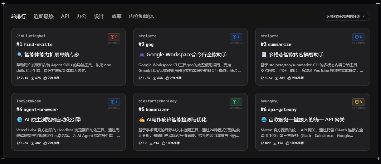 智能体skills是什么?OpenClaw skill技能在哪下载