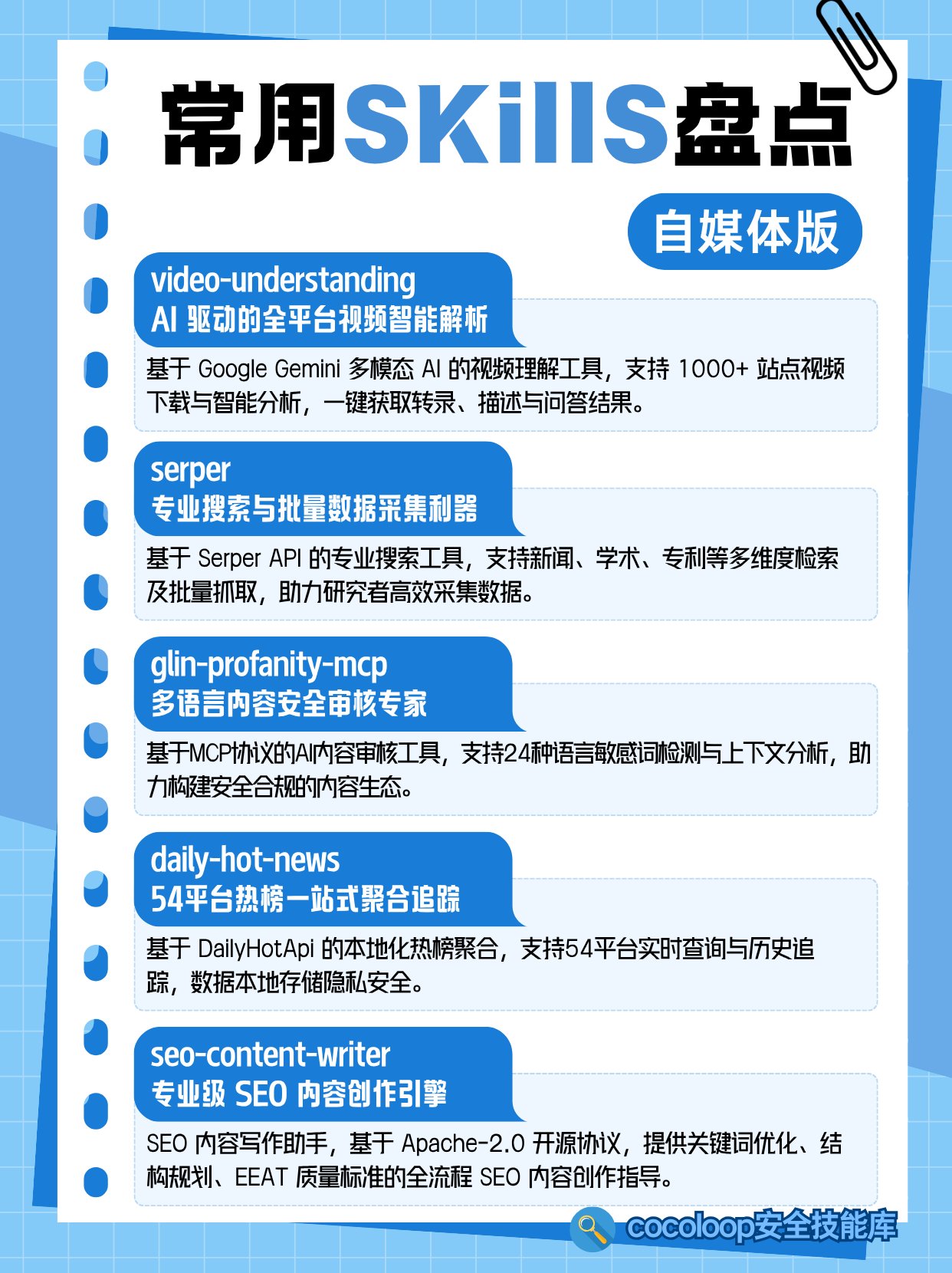 2026 OpenClaw Skill最全盘点!6大场景好用技能，CocoLoop一站式搞定