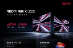 小米REDMI电视X55/65/75 2026开售：Mini LED，2499元起