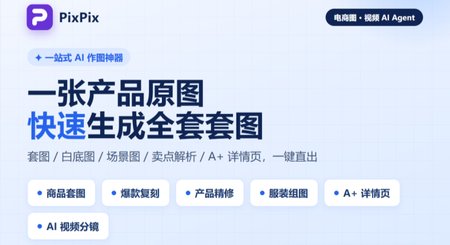 2026电商作图网站推荐：在线制图平台PixPix测评