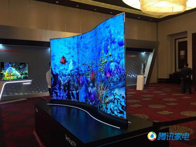 LGD展示未来电视：厚度1mm壁纸电视亮相